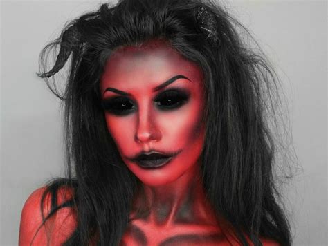 devil makeup scary|sparkling devil makeup.